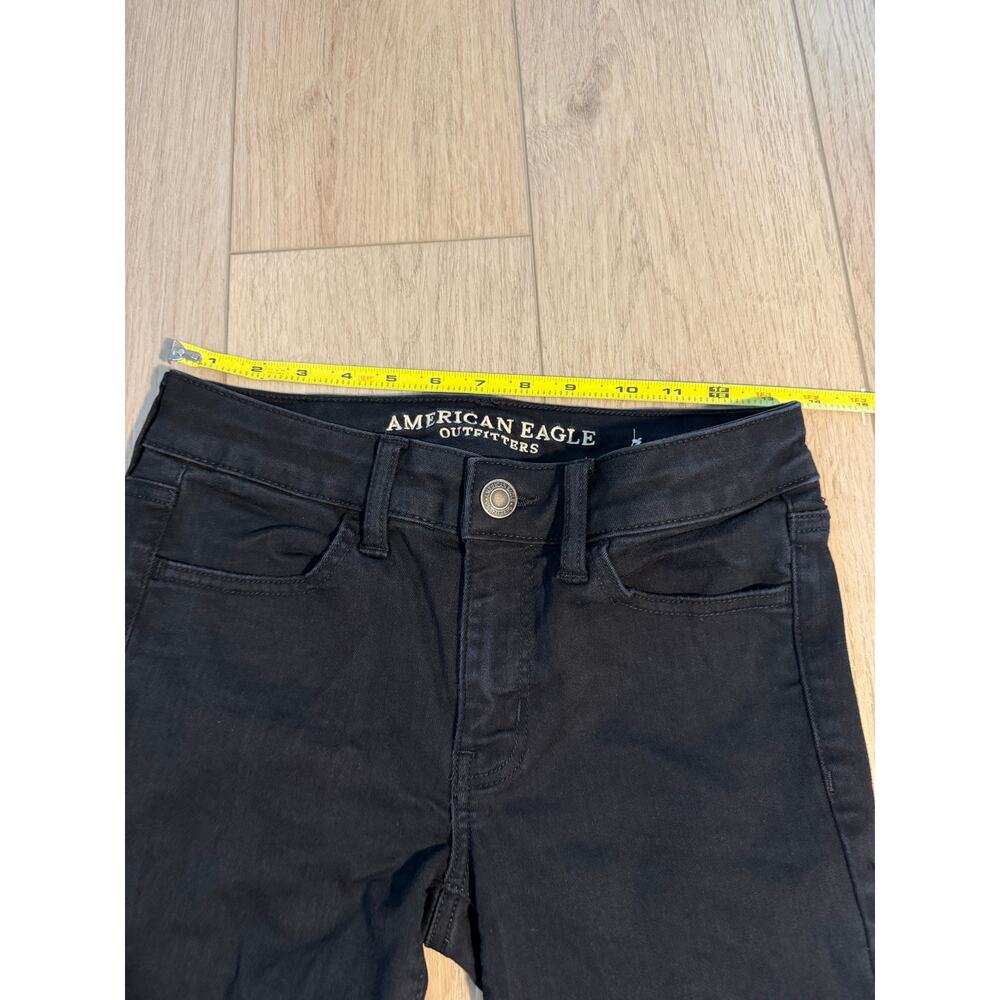 🩷 American Eagle Women’s Black Jegging Size 4 - Picture 9 of 10